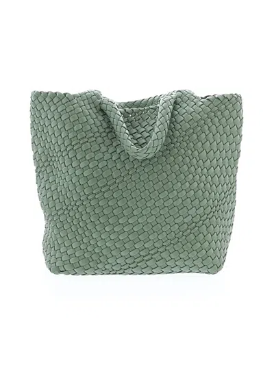 Pre-owned Assorted Brands Leather Satchel In Green