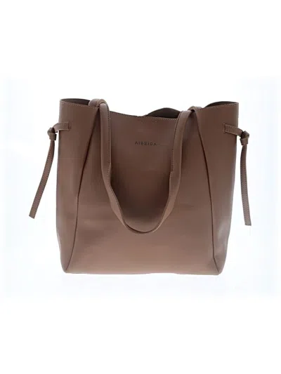 Pre-owned Assorted Brands Leather Tote Bag In Brown