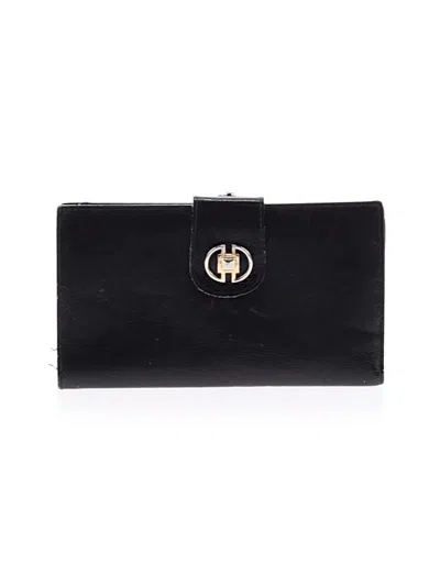 Pre-owned Assorted Brands Leather Wallet In Black