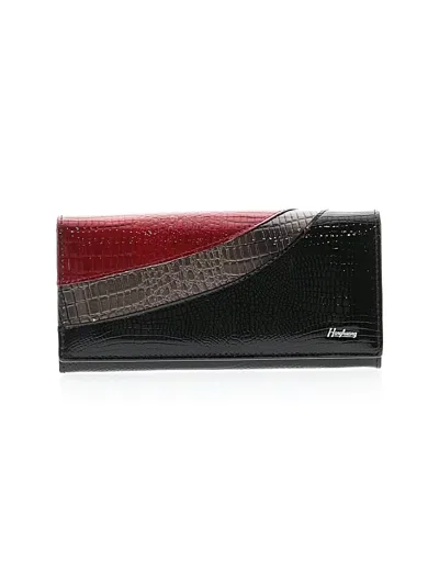 Pre-owned Assorted Brands Leather Wallet In Black