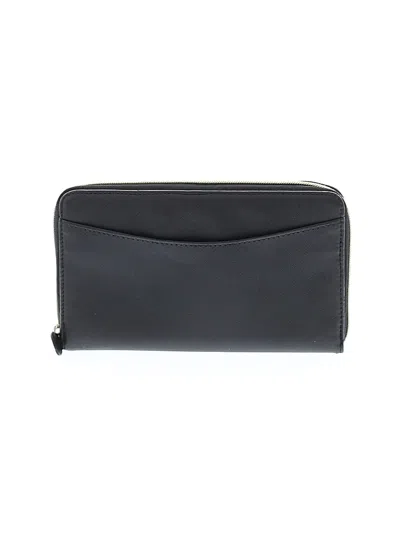 Pre-owned Assorted Brands Leather Wallet In Black