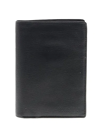 Pre-owned Assorted Brands Leather Wallet In Black