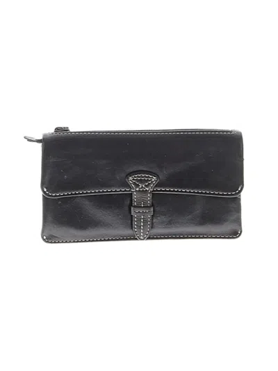 Pre-owned Assorted Brands Leather Wallet In Black