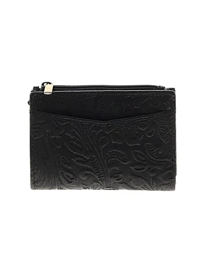 Pre-owned Assorted Brands Leather Wallet In Black