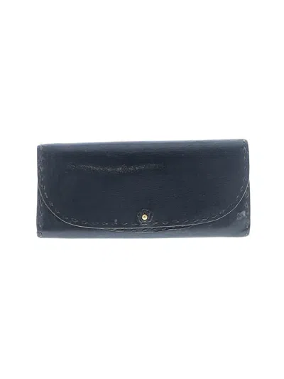 Pre-owned Assorted Brands Leather Wallet In Blue