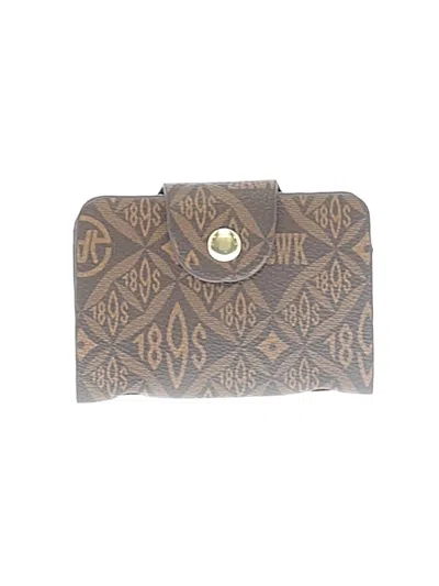Pre-owned Assorted Brands Leather Wallet In Brown