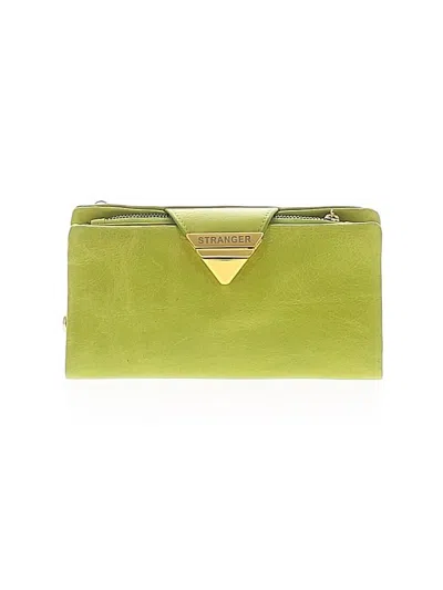 Pre-owned Assorted Brands Leather Wallet In Green