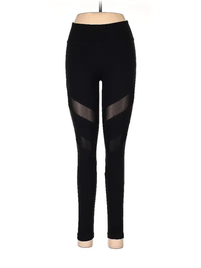 Pre-owned Assorted Brands Leggings In Black