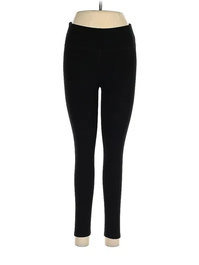 Pre-owned Assorted Brands Leggings In Black