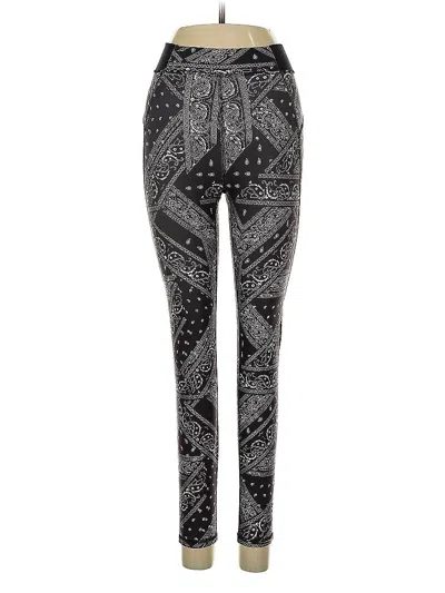 Pre-owned Assorted Brands Leggings In Black