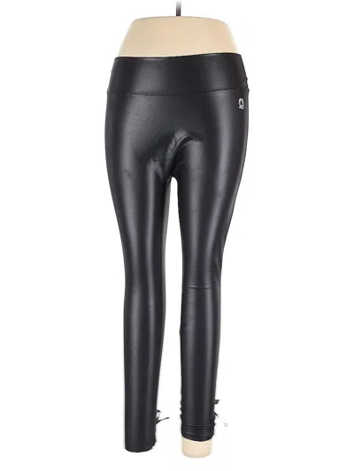 Pre-owned Assorted Brands Leggings In Black