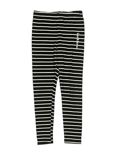 Pre-owned Assorted Brands Kids' Leggings In Black