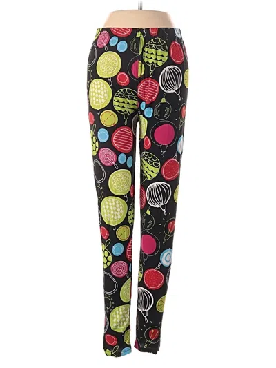 Pre-owned Assorted Brands Leggings In Black