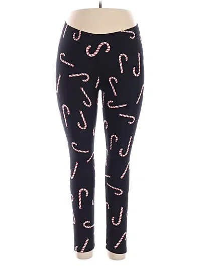 Pre-owned Assorted Brands Leggings In Black