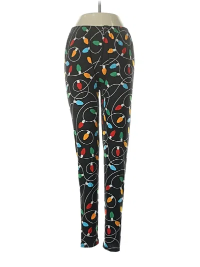 Pre-owned Assorted Brands Leggings In Black