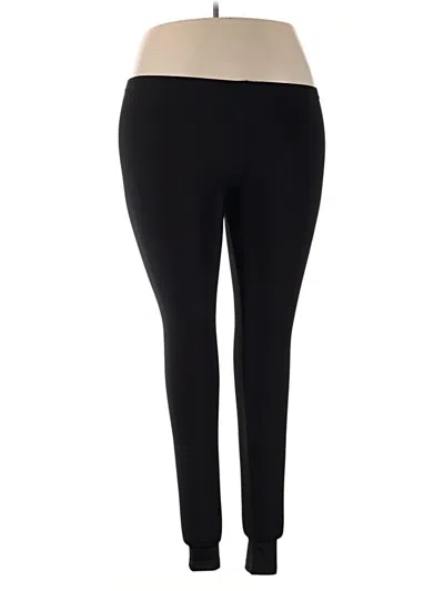 Pre-owned Assorted Brands Leggings In Black