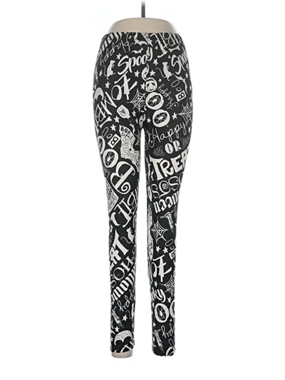 Pre-owned Assorted Brands Leggings In Black