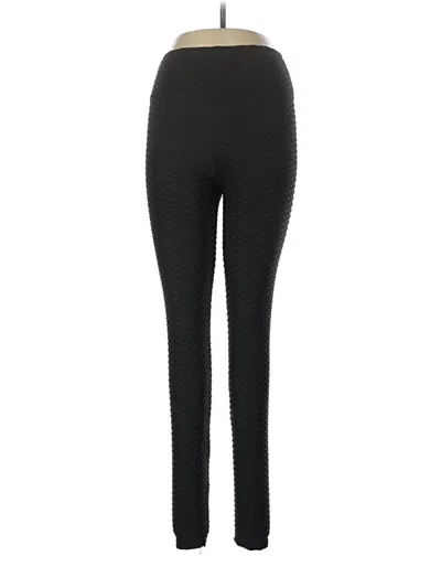 Pre-owned Assorted Brands Leggings In Black