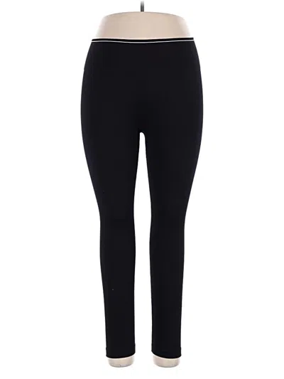 Pre-owned Assorted Brands Leggings In Black