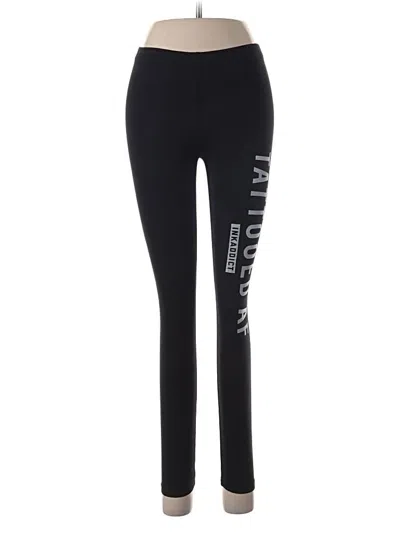 Pre-owned Assorted Brands Leggings In Black
