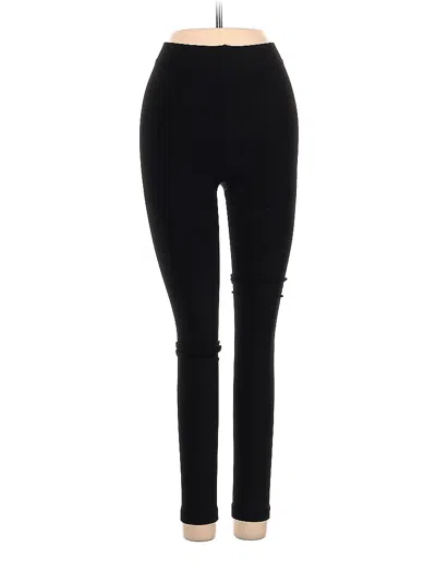 Pre-owned Assorted Brands Leggings In Black