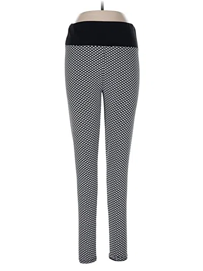 Pre-owned Assorted Brands Leggings In Black
