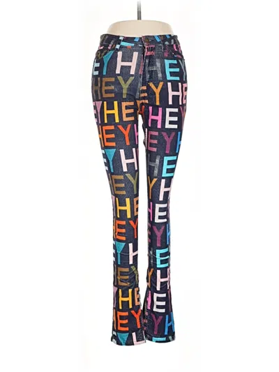 Pre-owned Assorted Brands Leggings In Black