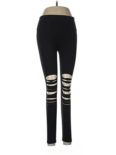 Pre-owned Assorted Brands Leggings In Black
