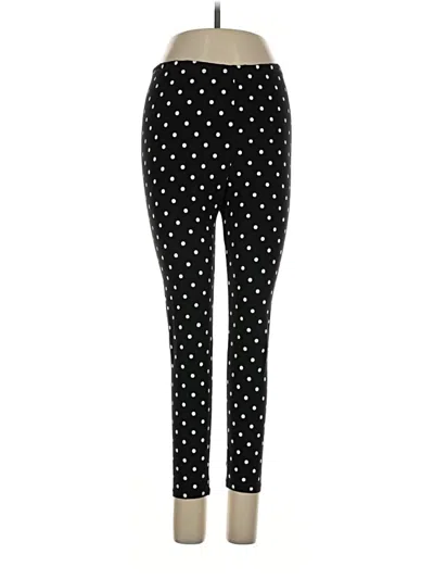 Pre-owned Assorted Brands Leggings In Black