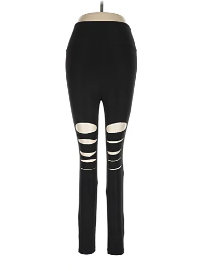 Pre-owned Assorted Brands Leggings In Black
