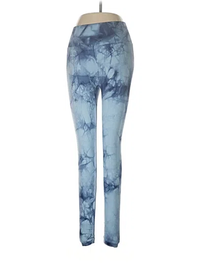 Pre-owned Assorted Brands Leggings In Blue