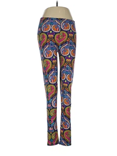 Pre-owned Assorted Brands Leggings In Blue
