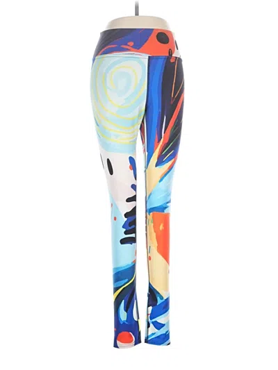 Pre-owned Assorted Brands Leggings In Blue
