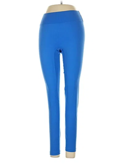 Pre-owned Assorted Brands Leggings In Blue