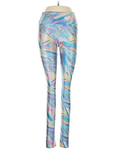 Pre-owned Assorted Brands Leggings In Blue