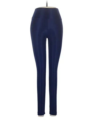 Pre-owned Assorted Brands Leggings In Blue