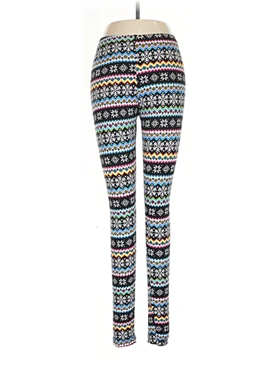 Pre-owned Assorted Brands Leggings In Blue