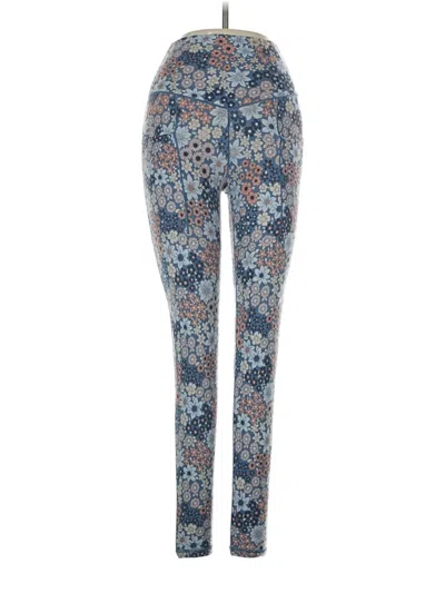 Pre-owned Assorted Brands Leggings In Blue