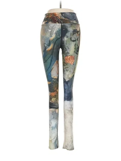 Pre-owned Assorted Brands Leggings In Blue