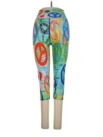 Pre-owned Assorted Brands Leggings In Blue
