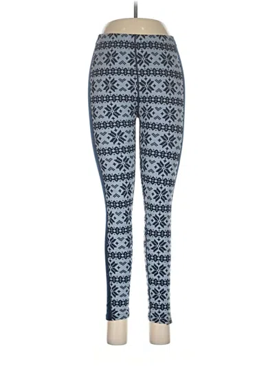 Pre-owned Assorted Brands Leggings In Blue