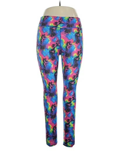 Pre-owned Assorted Brands Leggings In Blue
