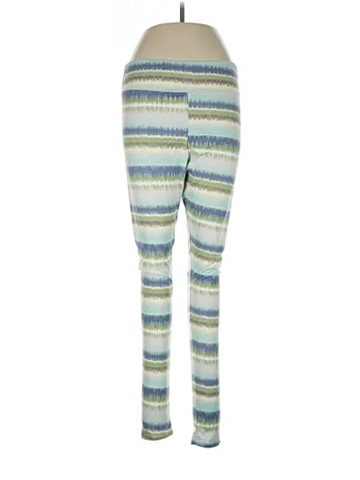 Pre-owned Assorted Brands Leggings In Blue