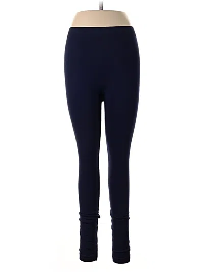 Pre-owned Assorted Brands Leggings In Blue