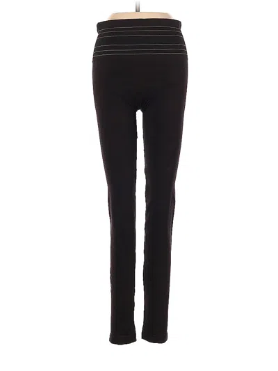 Pre-owned Assorted Brands Leggings In Brown