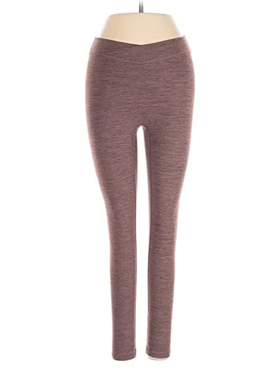 Pre-owned Assorted Brands Leggings In Brown