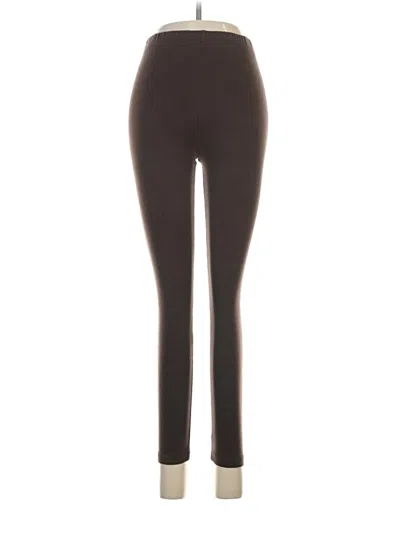 Pre-owned Assorted Brands Leggings In Brown