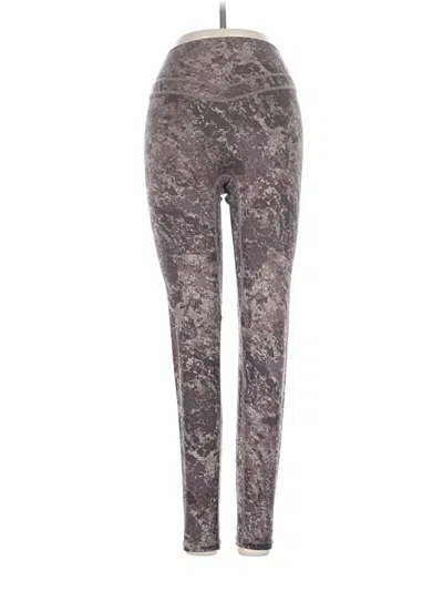 Pre-owned Assorted Brands Leggings In Brown