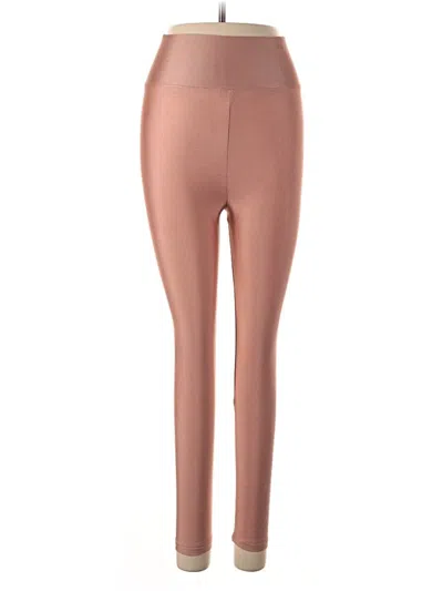 Pre-owned Assorted Brands Leggings In Brown