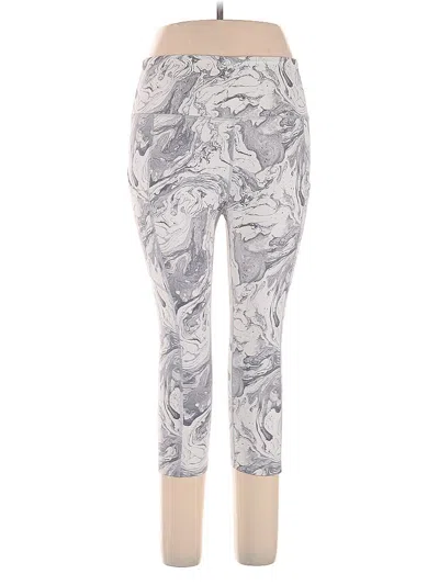 Pre-owned Assorted Brands Leggings In Gray